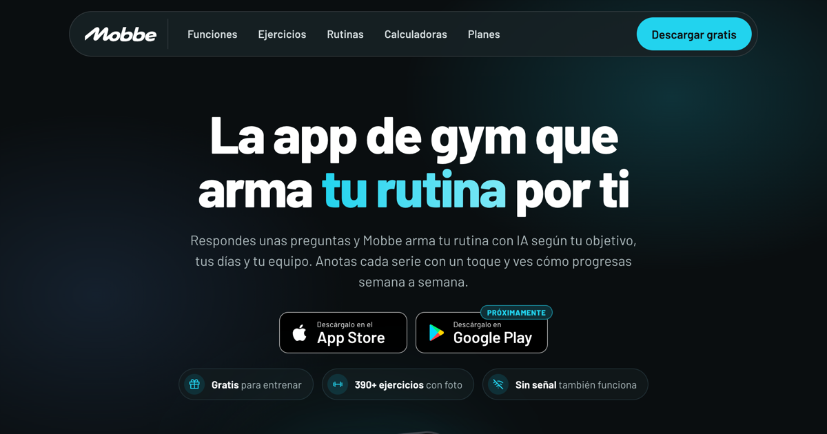 I got tired of keeping my gym routine in phone notes, so I built an app that turns any routine (PDF,